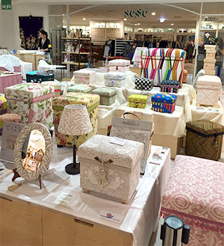 阪急うめだ本店「インテリア茶箱~生活に楽しく彩を~」