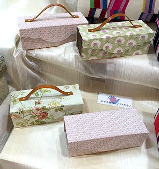 阪急うめだ本店「インテリア茶箱~生活に楽しく彩を~」