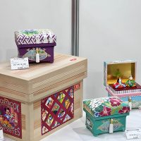 こちらの会場でもミニ茶箱が大人気でした