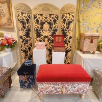 ロイヤルなデザインのコーナー