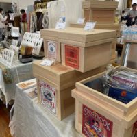 蘭字ラベル茶箱