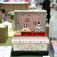 「春うららかに（手描き加賀友禅 兼六園菊桜草木染）」5KS